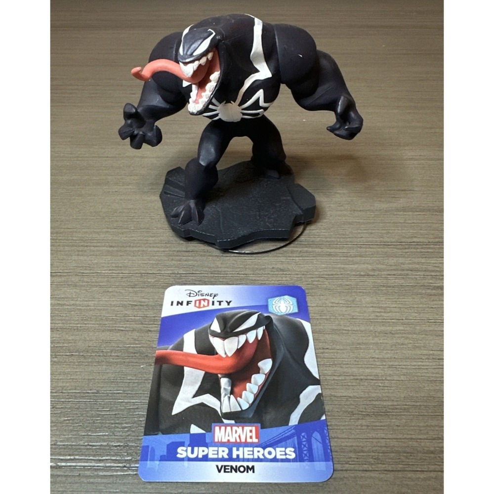 Disney Infinity 2.0 Edition Venom‎ Marvel Action Figure Toy (120561) and Card